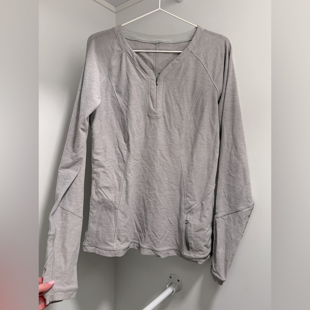 Lululemon Grey Long Sleeve